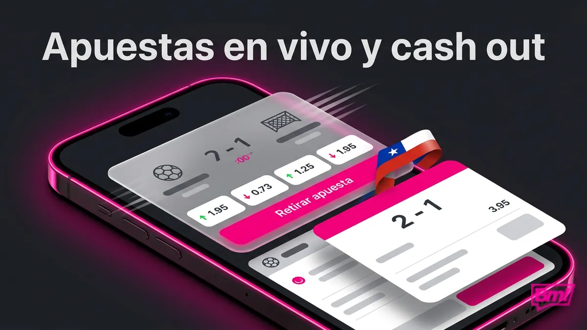 Apuestas en vivo y cash out en Betmotion: pantalla con cuotas cambiantes