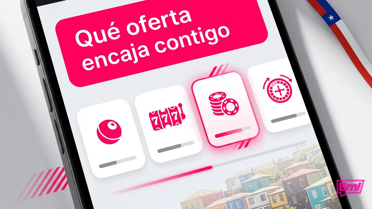 Cuatro tarjetas comparan las ofertas de bienvenida de Betmotion Chile