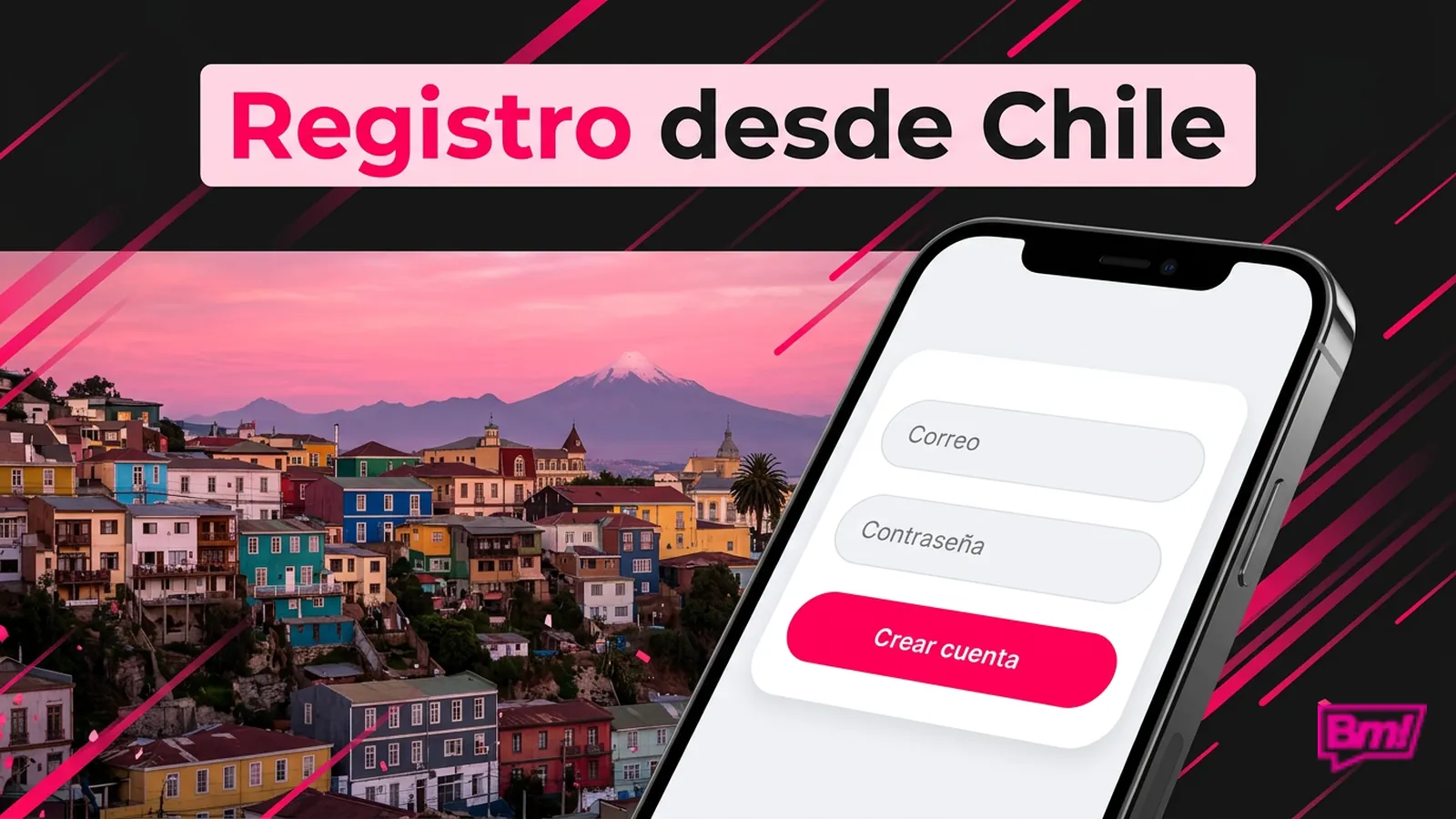 Registro en Betmotion desde Chile: pasos, requisitos y qué elegir en el formulario